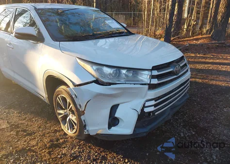 2017 Toyota Highlander Le from USA, damaged, VIN 5TDZARFH0HS025687